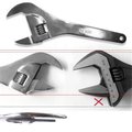 Tool Time Corporation V8T 629 2 in. Super Thin Adjustable Wrench TO1080088